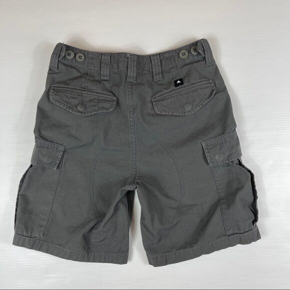 Burton Cargo Shorts Gray Hiking Outdoor Flat Front Men's Size 28 Cotton - Picture 4 of 10